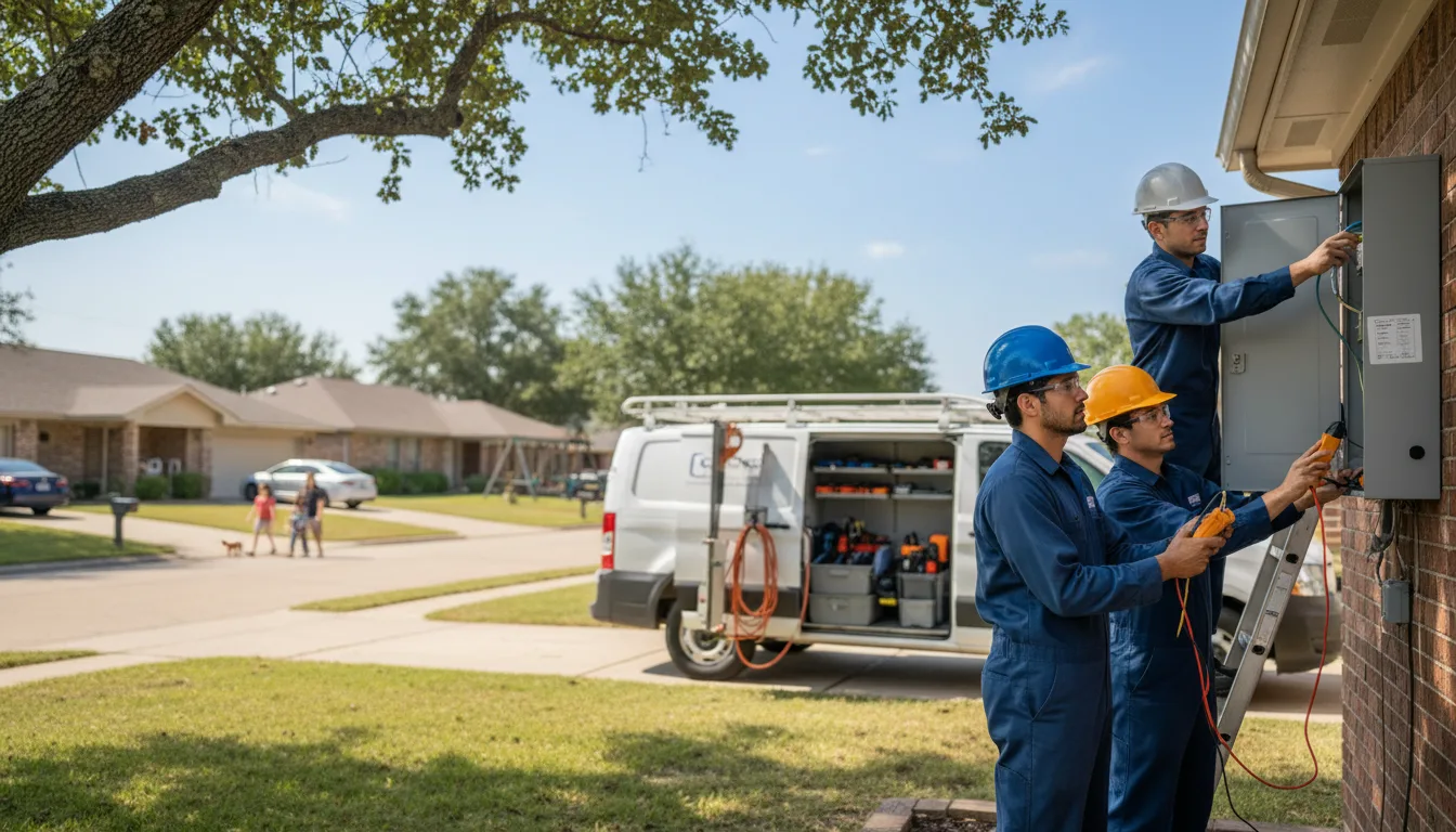 Certified electrician providing emergency electrical services in New Port Richey, FL